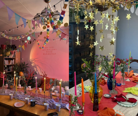 decor for party at home