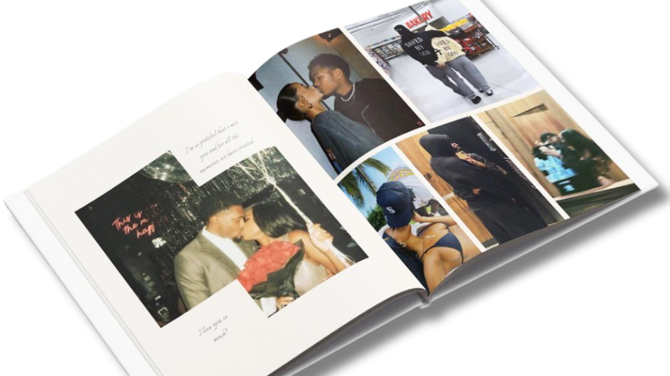 photobook anniversary gift or gift for my partner