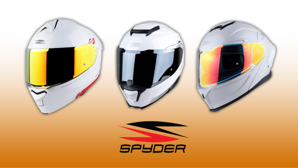 Spyder helmet