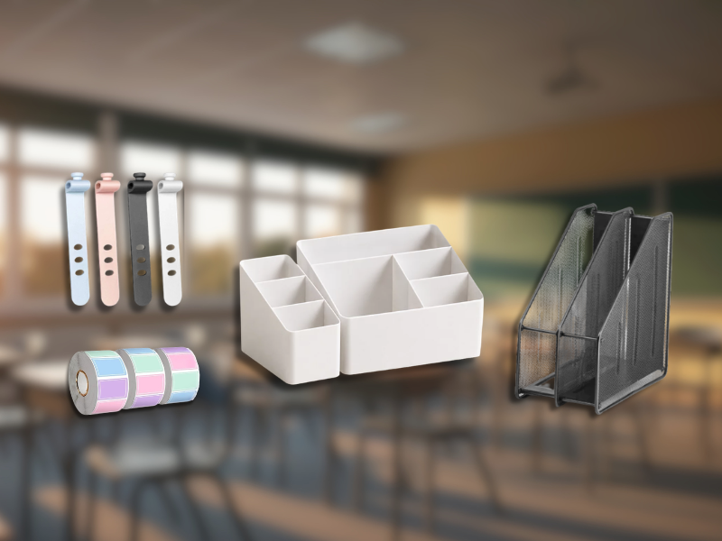 Supplies to keep your study desk organized