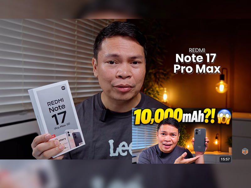 Sulit Tech Reviews on Youtube – Redmi Note 17 Pro Max Review: PINAKAMALAKING BATTERY!