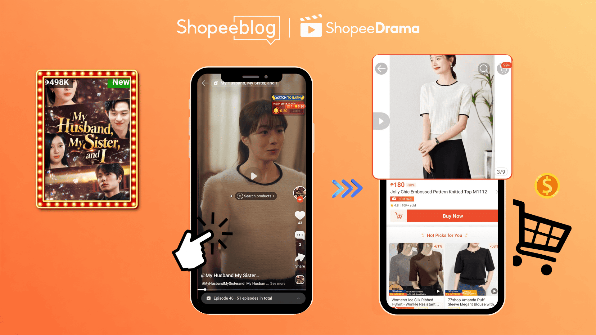 Recreate this Short Drama Outfit from "My Husband My Sister and I"
