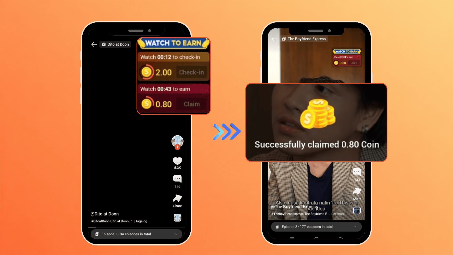Shopee Drama Watch to Earn Claim Coins
