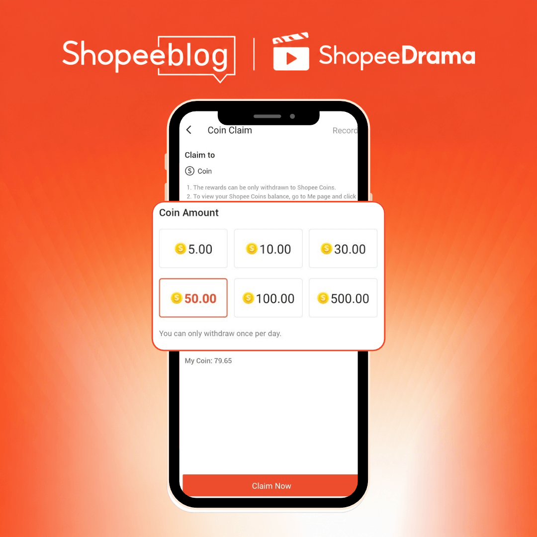 Shopee Drama Coin Amount