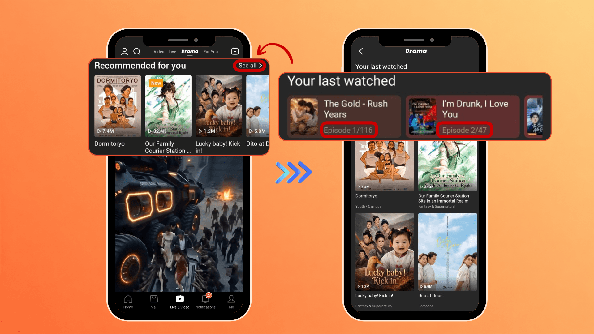 Shopee Drama Live Video