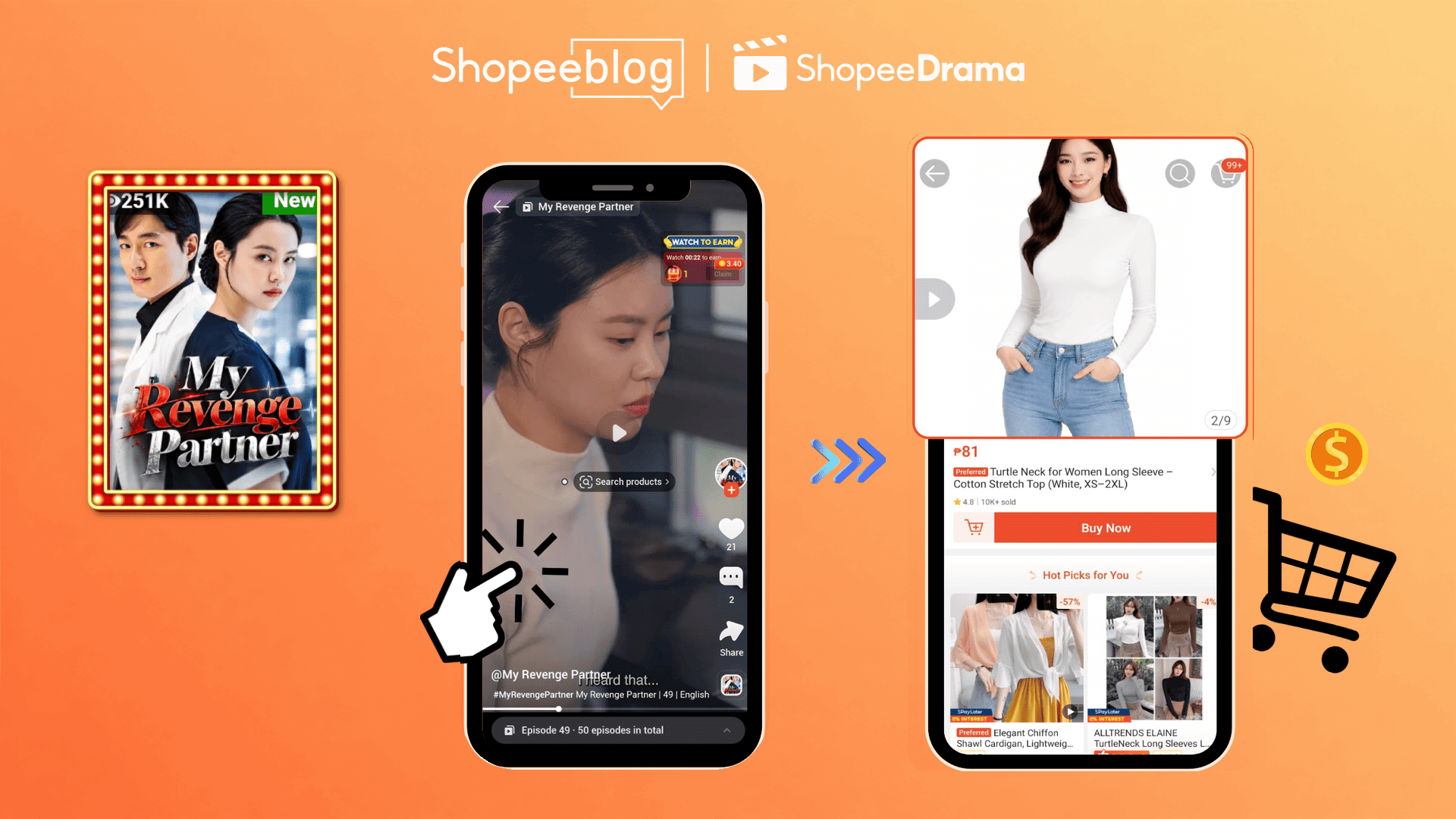 Recreate this Short Drama Outfit from "My Revenge Partner"