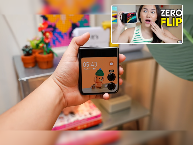 Infinix ZERO Flip Review by Mary Bautista on YouTube