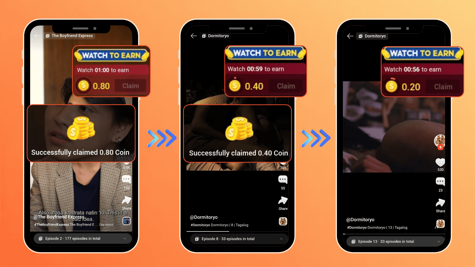 Shopee Drama Coin Tier Drops