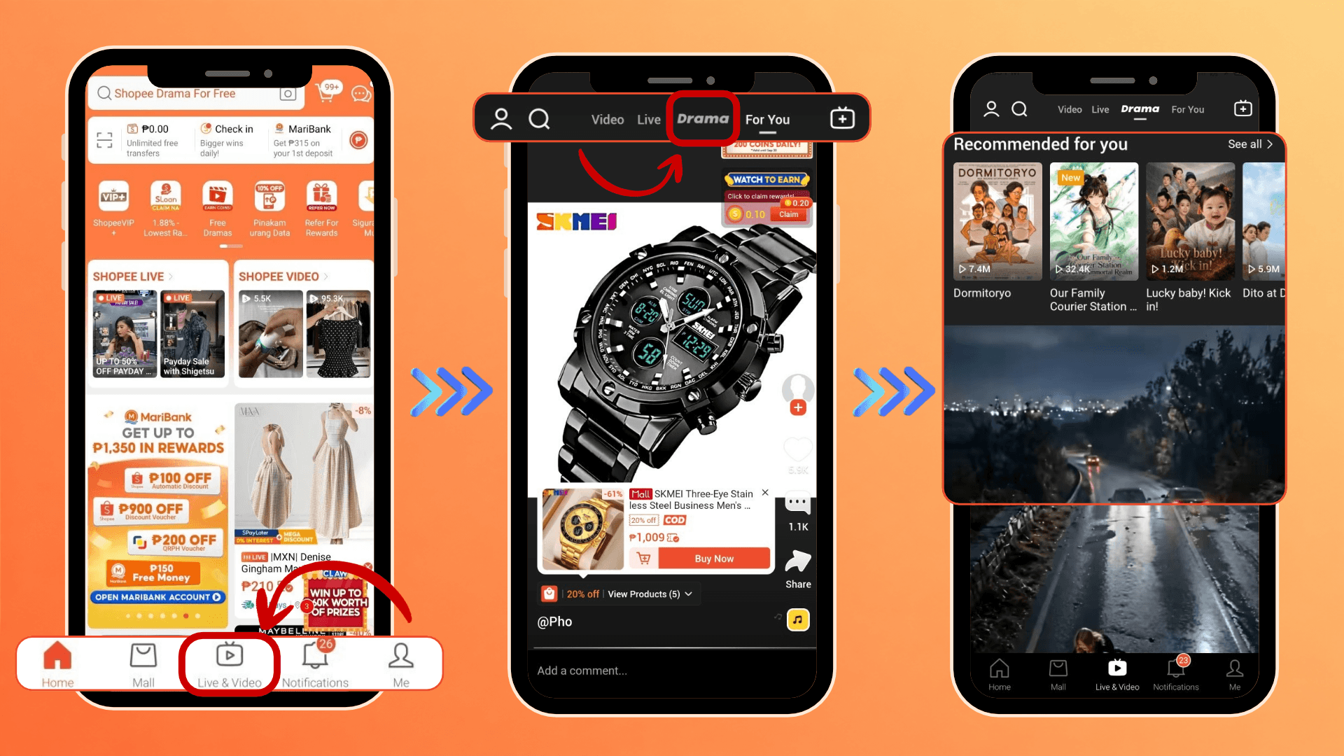 Shopee Drama via Live Video